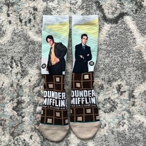Stance Dunder Mifflin Dwight and Michael Socks